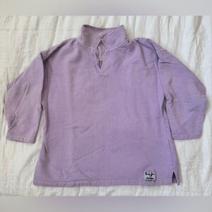 Sloppy Joe Sweatshirt - Collar 2 , Size 1. Purple.
